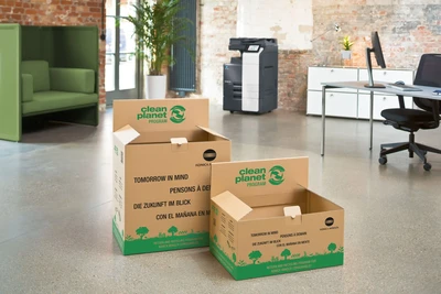 Sie drucken und wir kümmern uns um das hochwertige Recycling